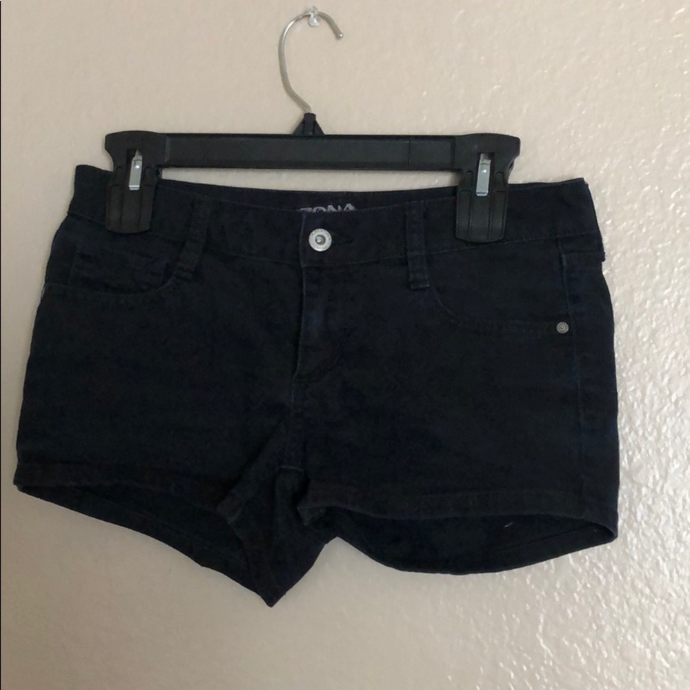 Black Short Shorts